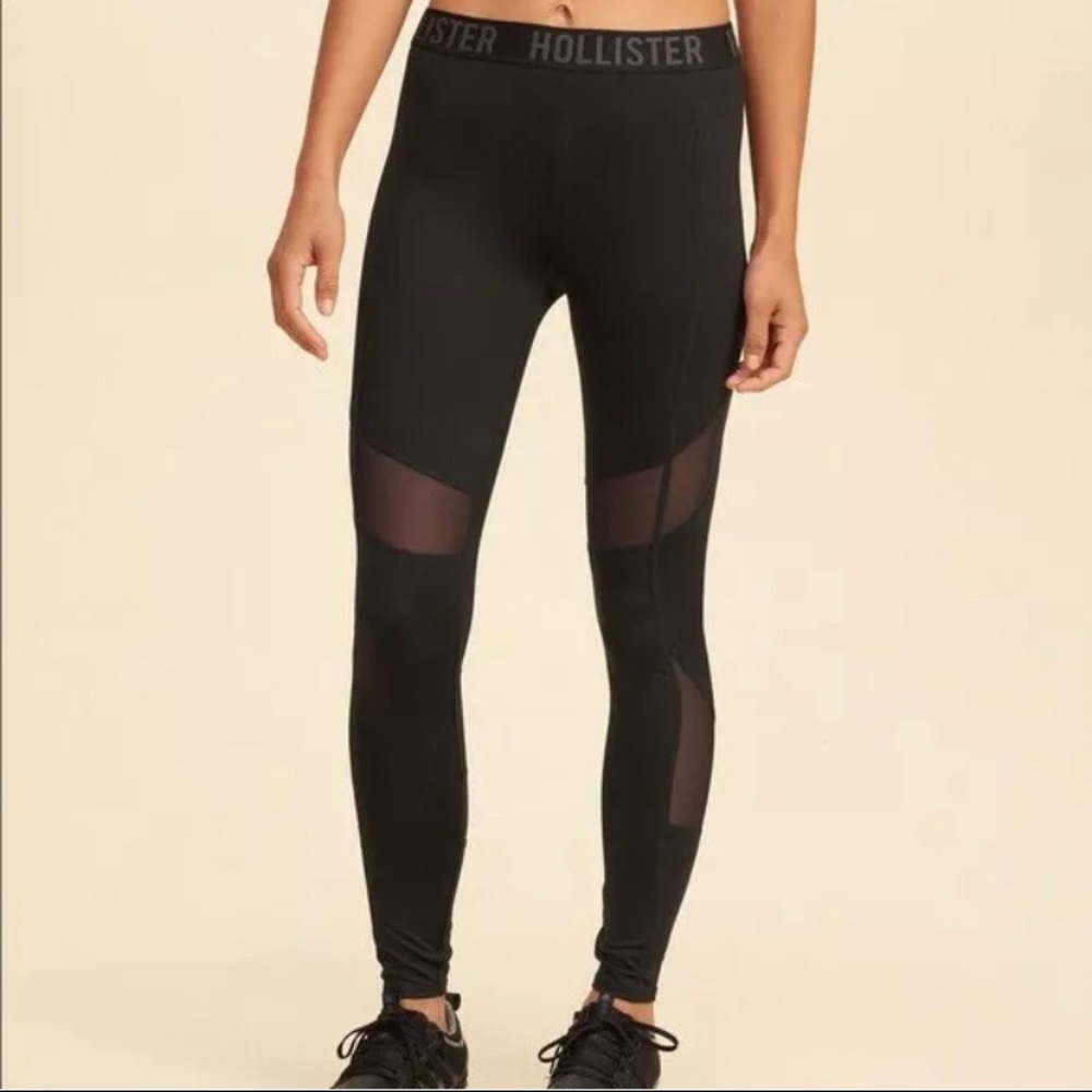 Full length Hollister black leggings